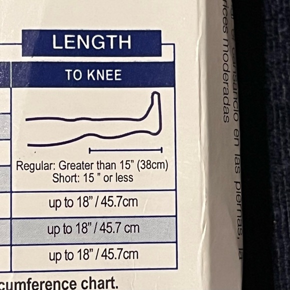 NEW Truform Men’s Black Compression Stockings Socks - Picture 8 of 9